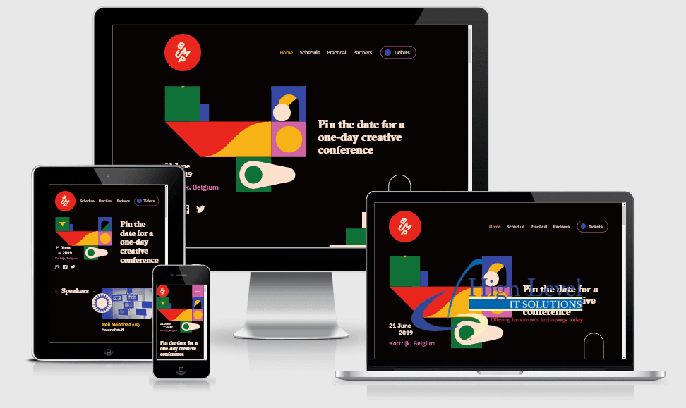 Interactive Responsive Website