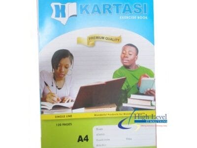 A4 EXERCISE BOOK 120 PAGES