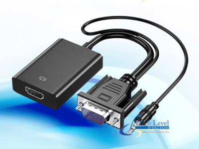VGA to HDMI Converter Cable with Audio Support 1080P